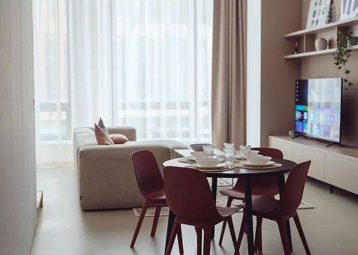 Premium Loft ǀ 2-bedrooms, Ac, 85 Sqm, Free Parking 아파트 *